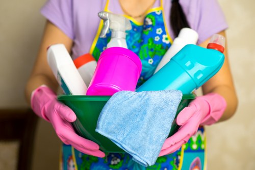 Office cleaning in Balham with tidy desks and fresh workspace