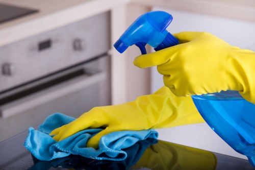 Deep carpet cleaning equipment used by a Balham cleaner