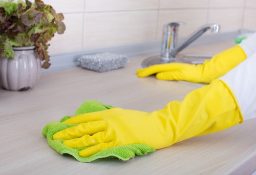 Steam cleaning upholstery in a Balham property