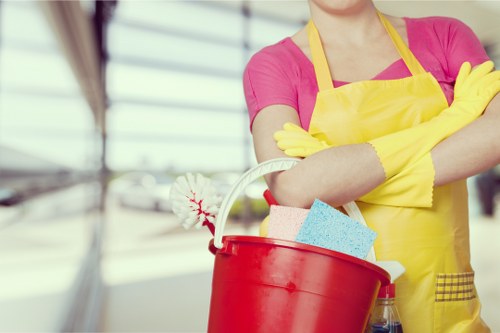 Professional cleaning of a Balham kitchen and surfaces